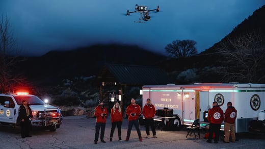 Drone Used in Search and Rescue