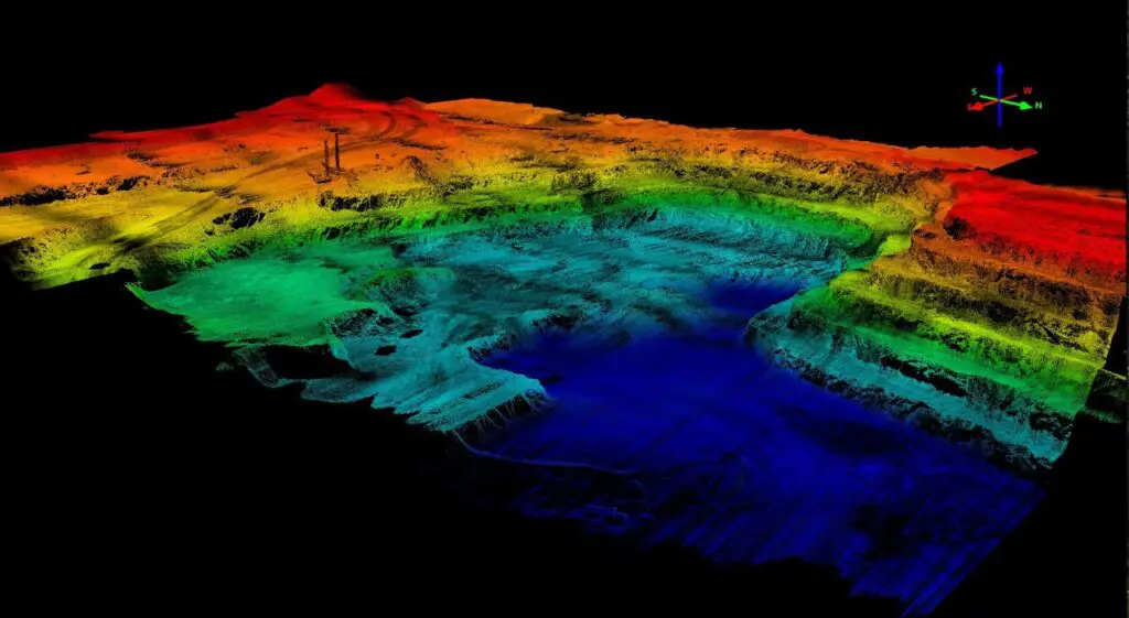 3D point clouds of LiDAR Mapping
